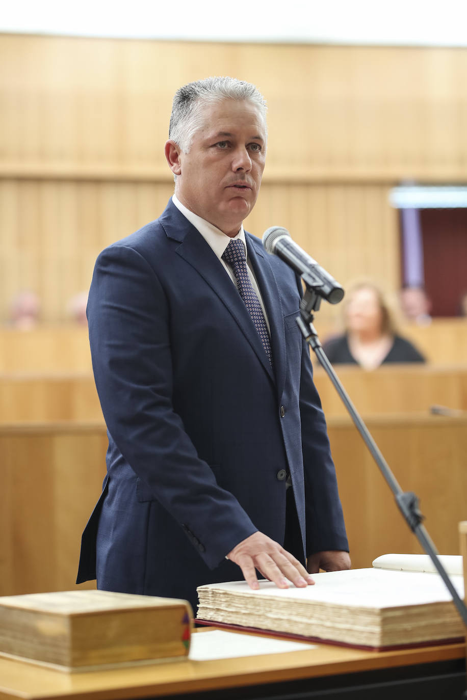 José Entrena ha sido reelegido presidente contando con los votos de PSOE, Adelante, IU y Cs