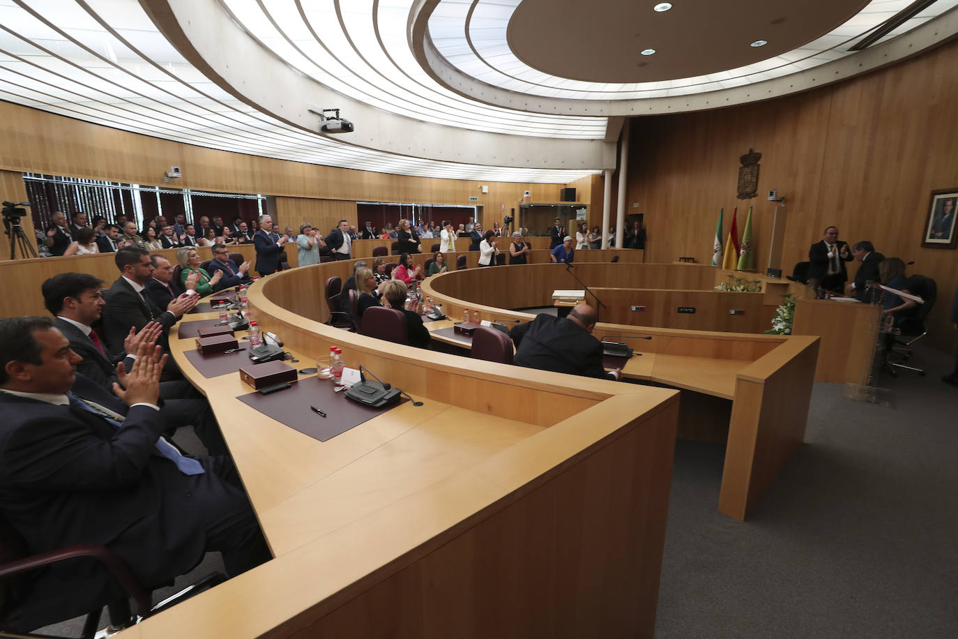 José Entrena ha sido reelegido presidente contando con los votos de PSOE, Adelante, IU y Cs
