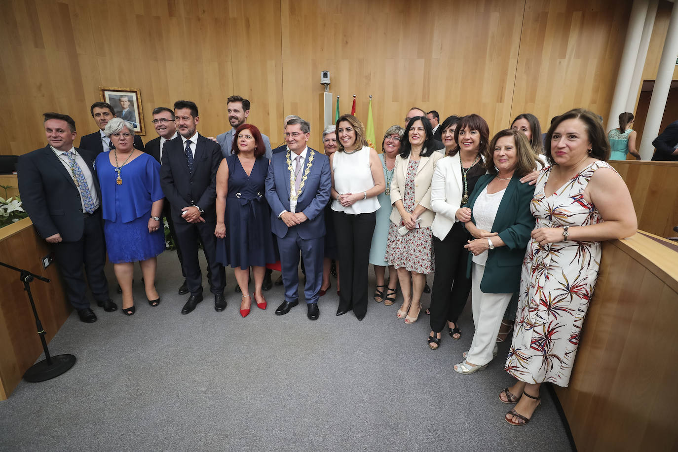 José Entrena ha sido reelegido presidente contando con los votos de PSOE, Adelante, IU y Cs