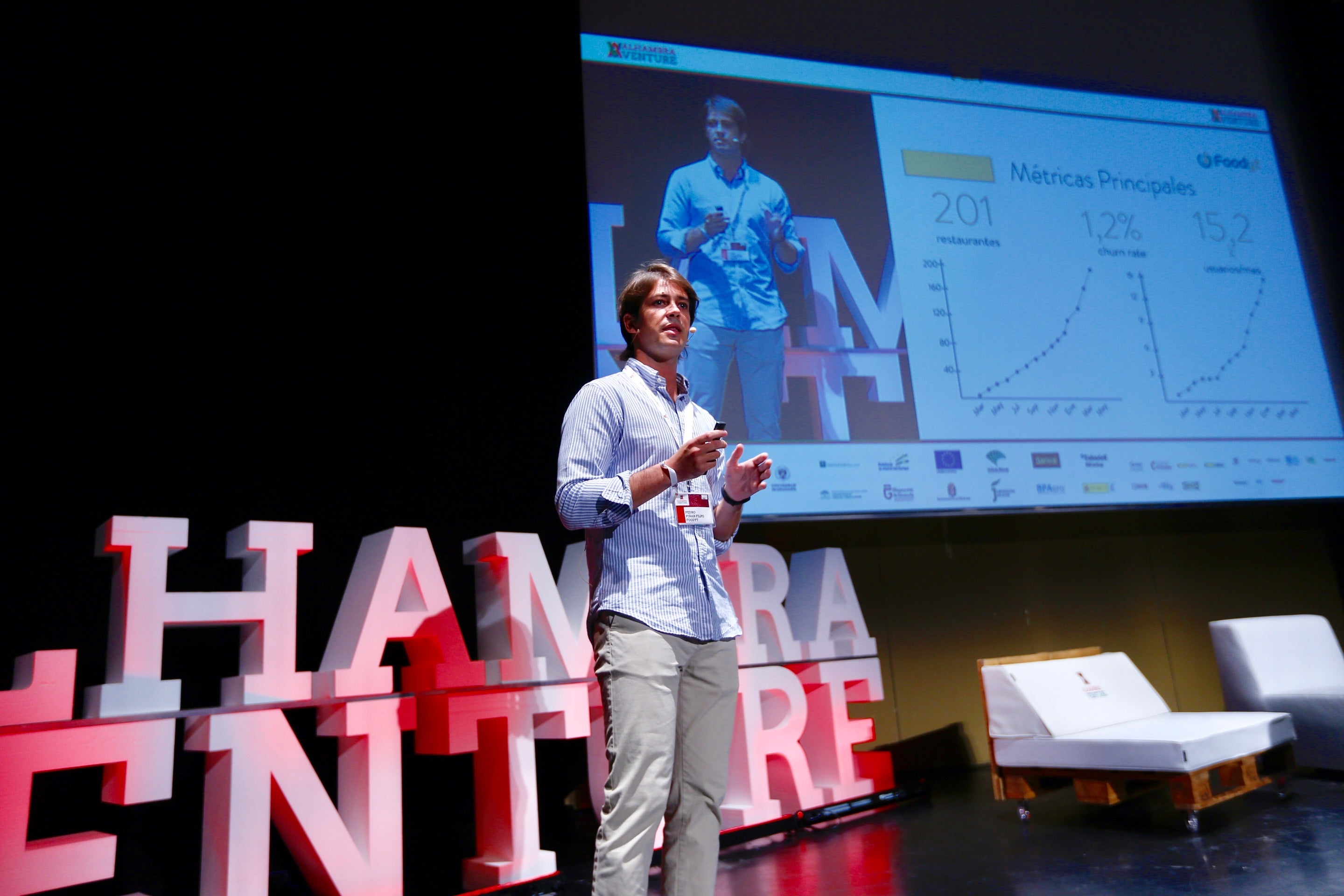 Turno para los pitches en Alhambra Venture 