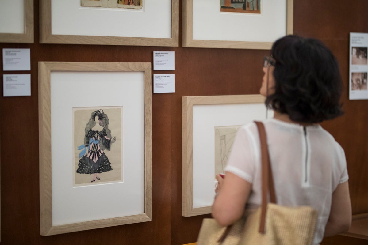 Así es la exposición de 'El sombrero de tres picos. 1919-2019. Un singular proceso creativo'.