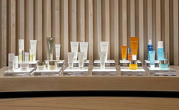 El 'beauty bar' de Spa Natura Bisse London. 