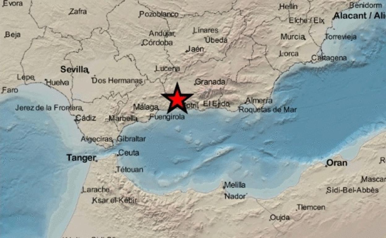 Terremoto en Granada | Registrado un temblor de 2,4 grados en Játar