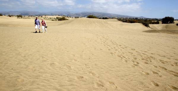 Playa de Maspalomas, Gran Canaria (Foto: Elvira Urquijo, EFE)
