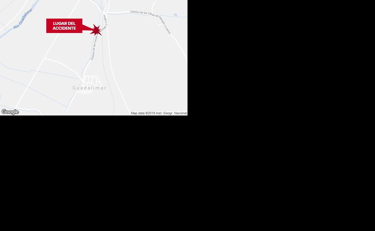 Los hechos han ocurrido en la carretera que une Guadalimar con Linares