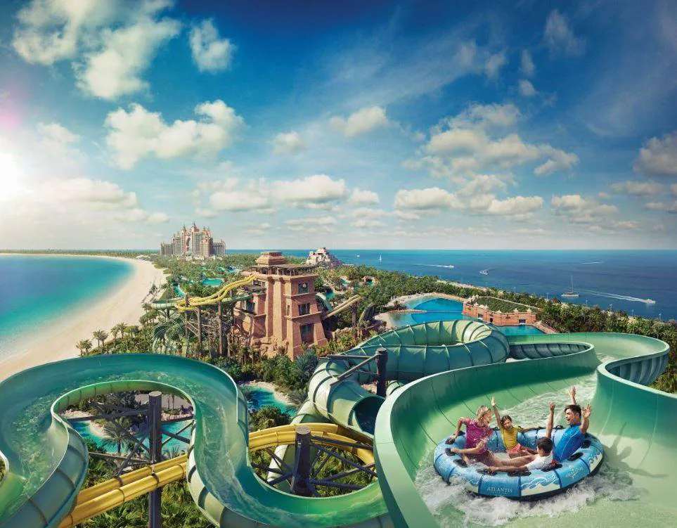 2. Aquaventure Waterpark (Dubái, Emiratos Árabes Unidos)