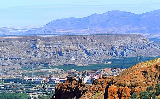 Los 'badland' de la Hoya de Guadix..