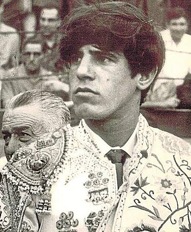 Platanito, el torero que, con su corte de pelo, imitaba al cordobés. :: 
