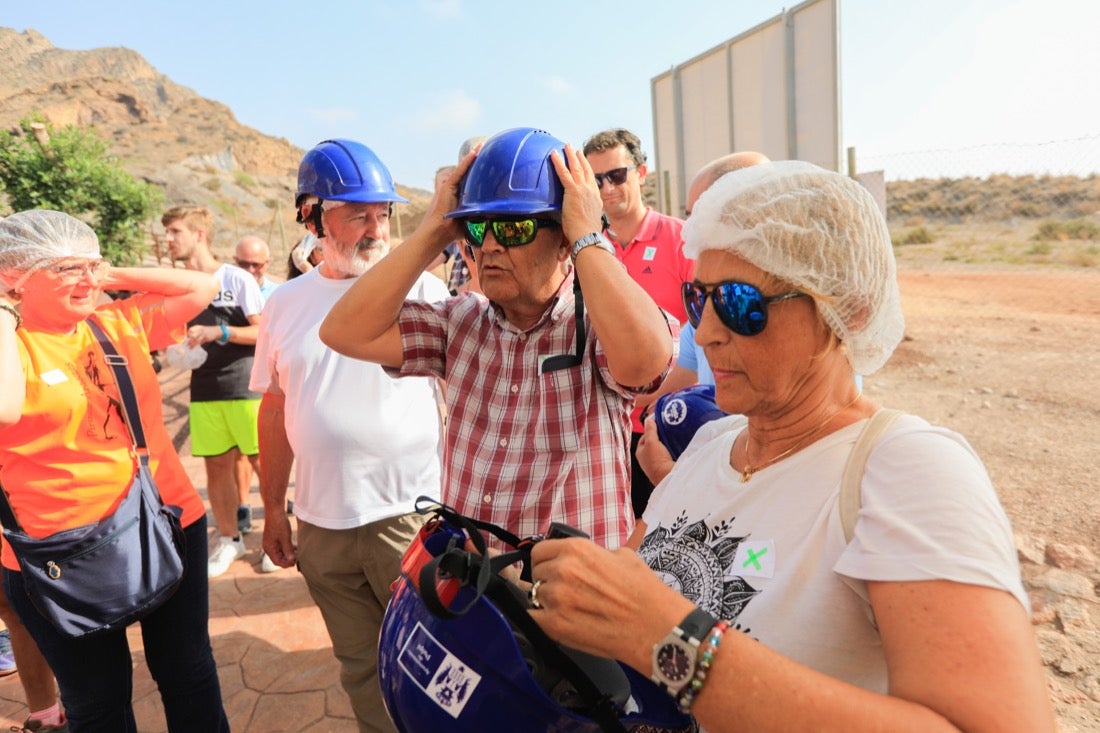 Así es el interior de la Geoda de Pulpí