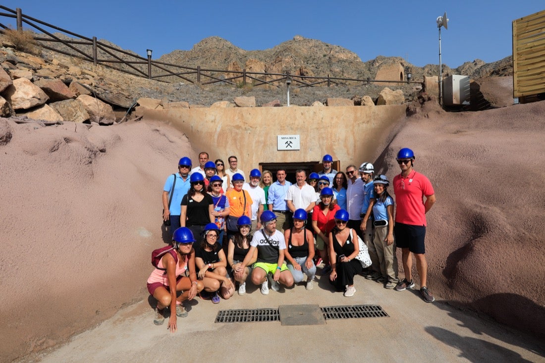 Así es el interior de la Geoda de Pulpí