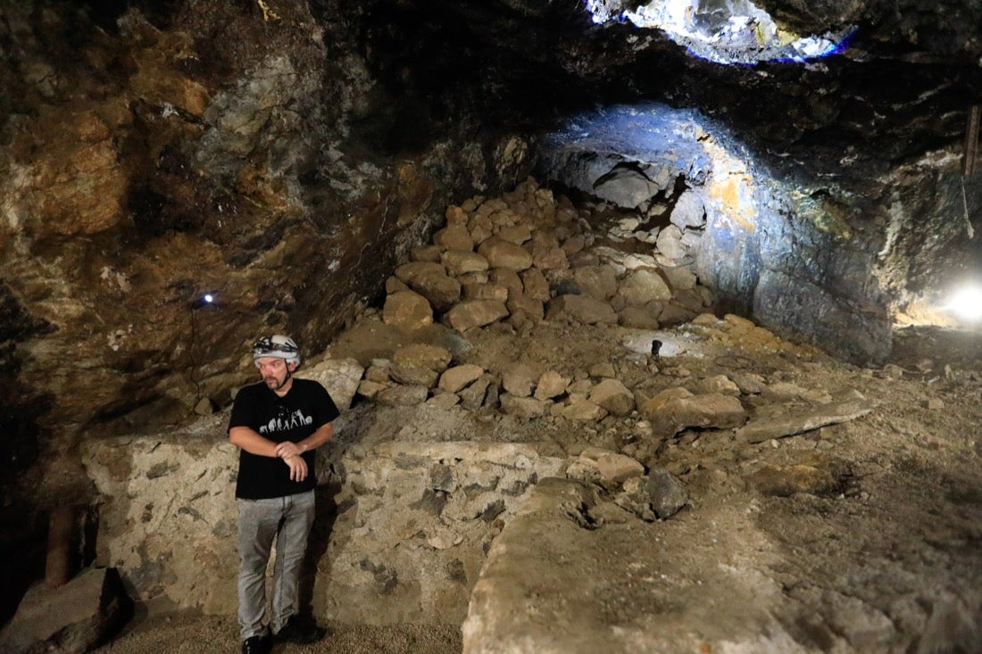 Así es el interior de la Geoda de Pulpí