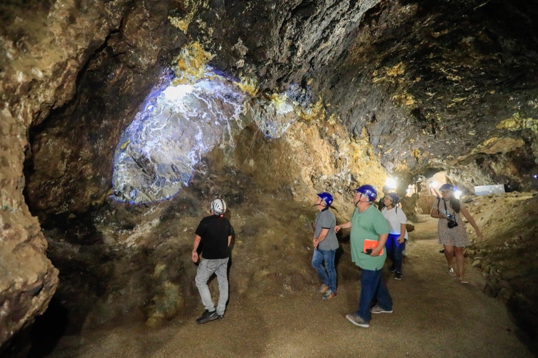 Así es el interior de la Geoda de Pulpí