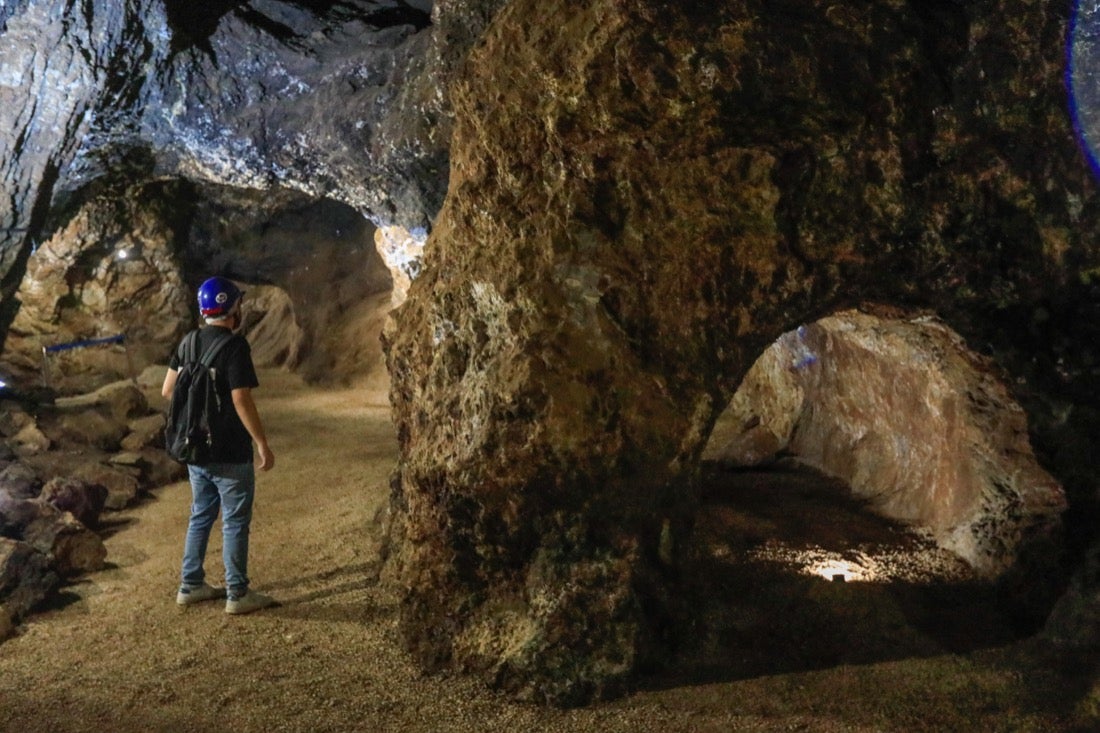 Así es el interior de la Geoda de Pulpí