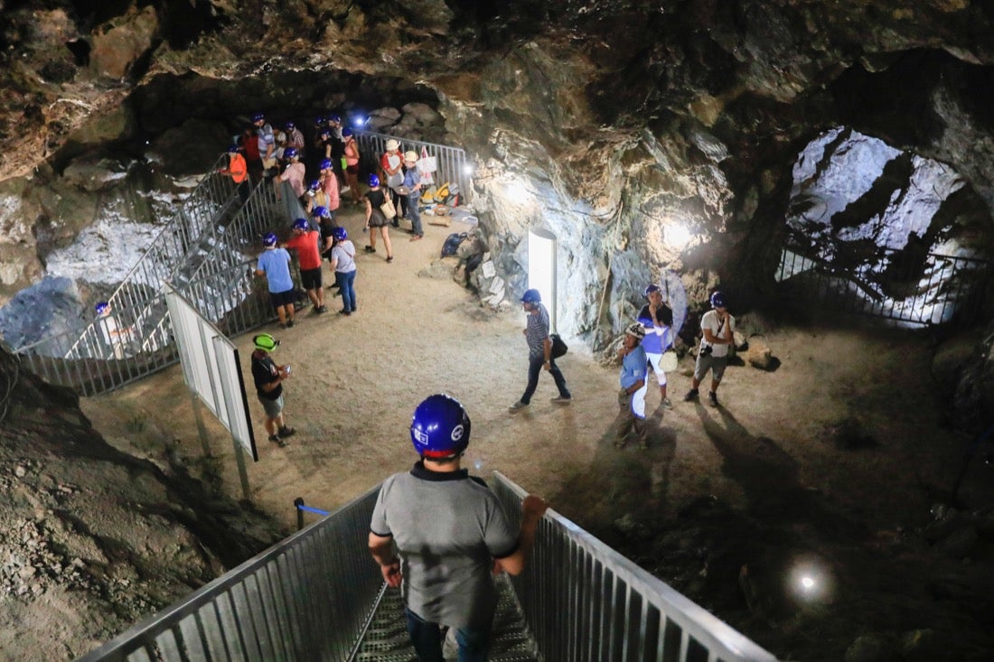Así es el interior de la Geoda de Pulpí