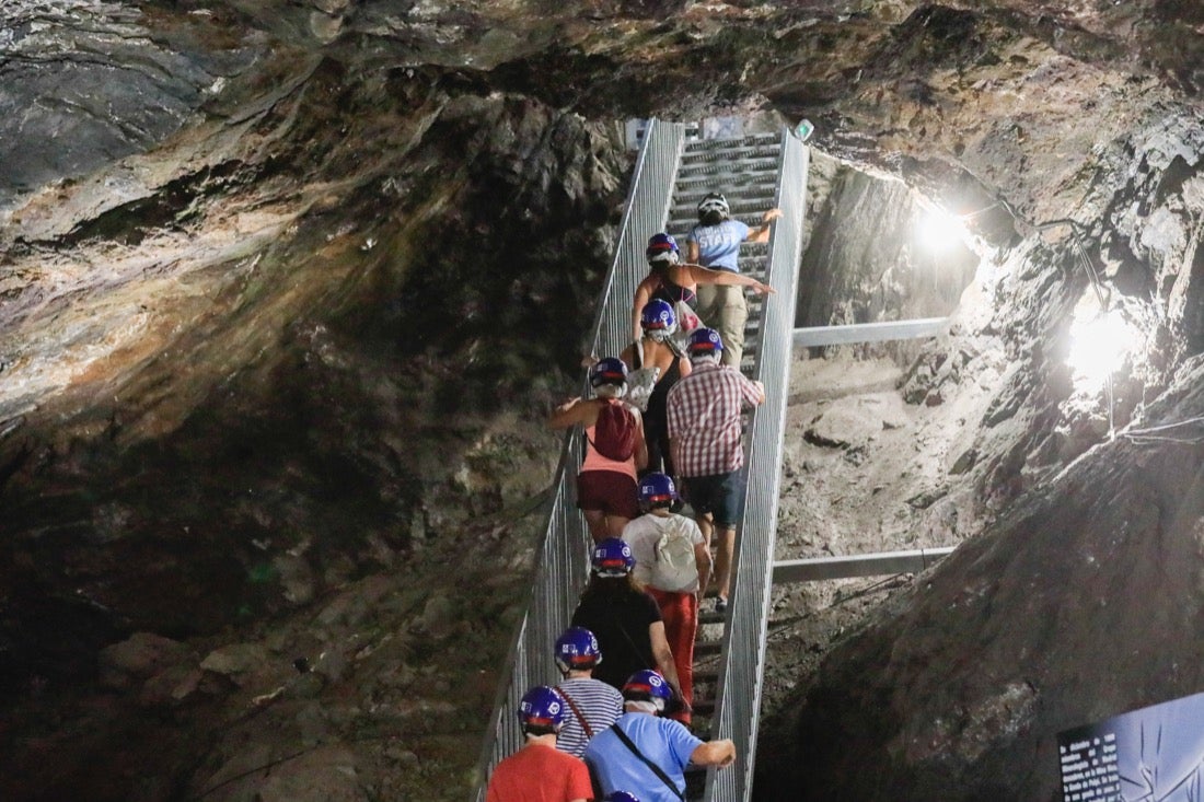 Así es el interior de la Geoda de Pulpí