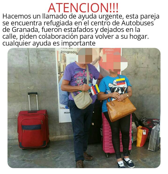 Imagen secundaria 2 - Imágenes con el número de cuenta y la petición de ayuda que ha realizado la asociación. 