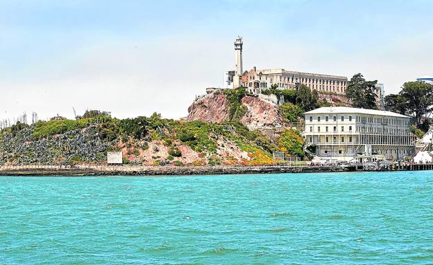 La isla de Alcatraz. 