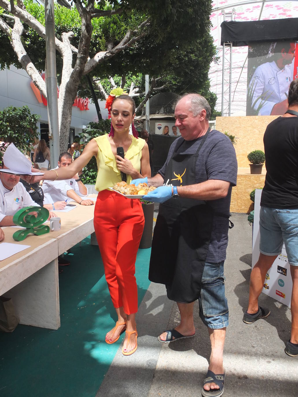 Concurso gastronómico de este martes en la Feria