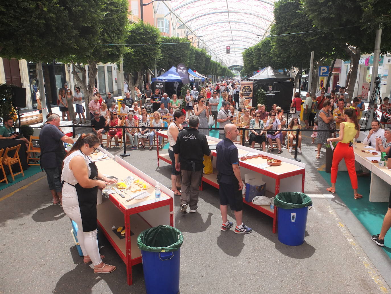 Concurso gastronómico de este martes en la Feria