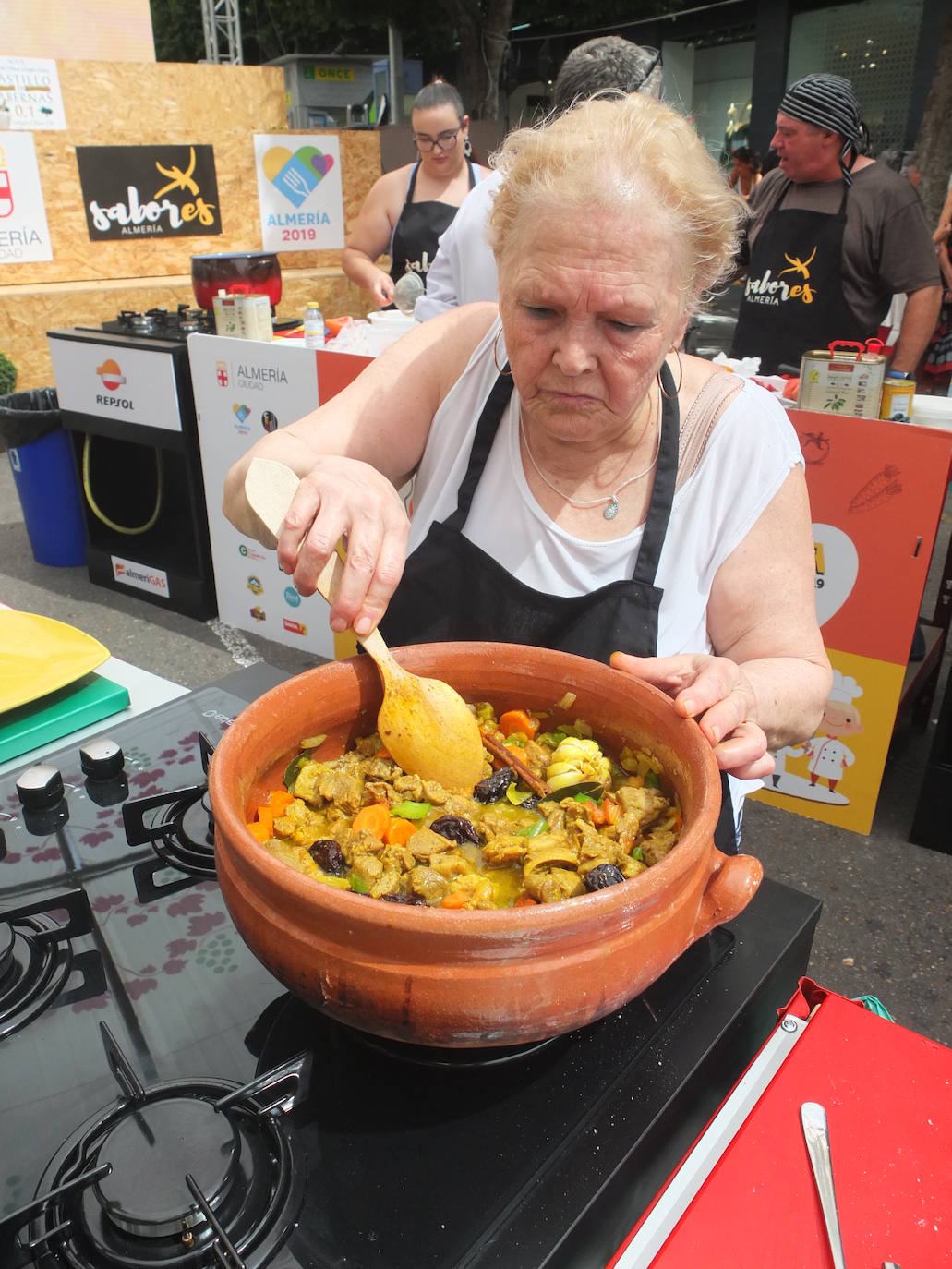 Final del concurso gastronómico