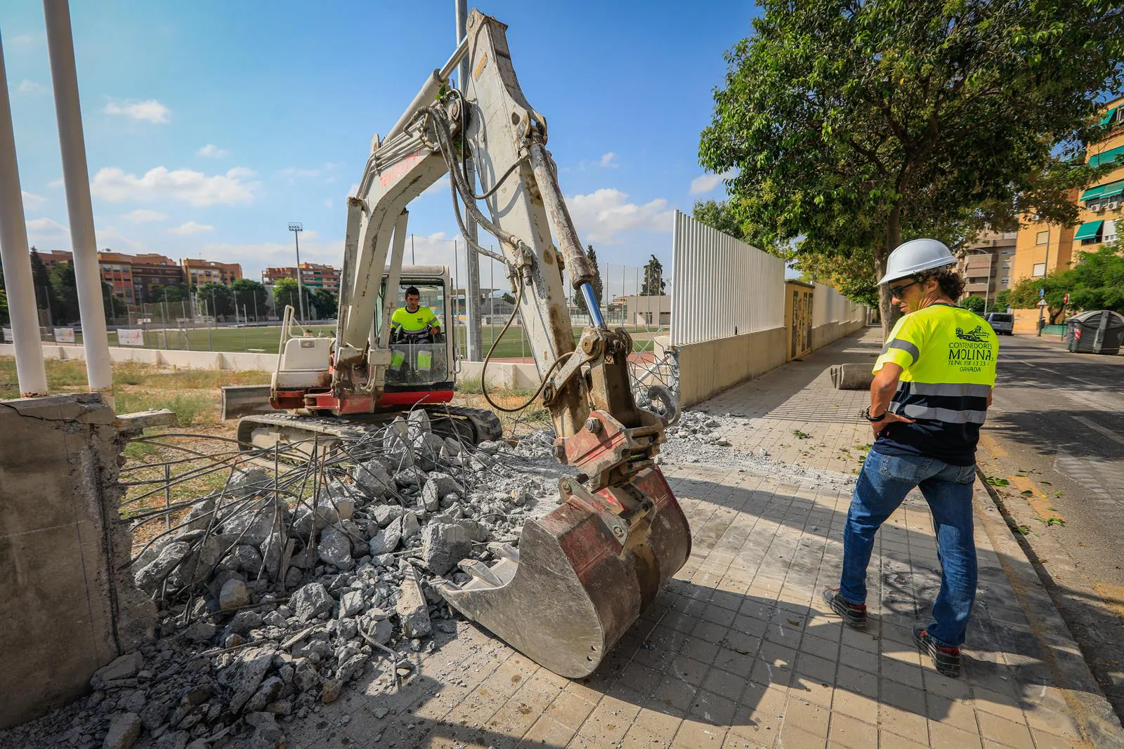 Comienzan las obras de remodelación del recinto 