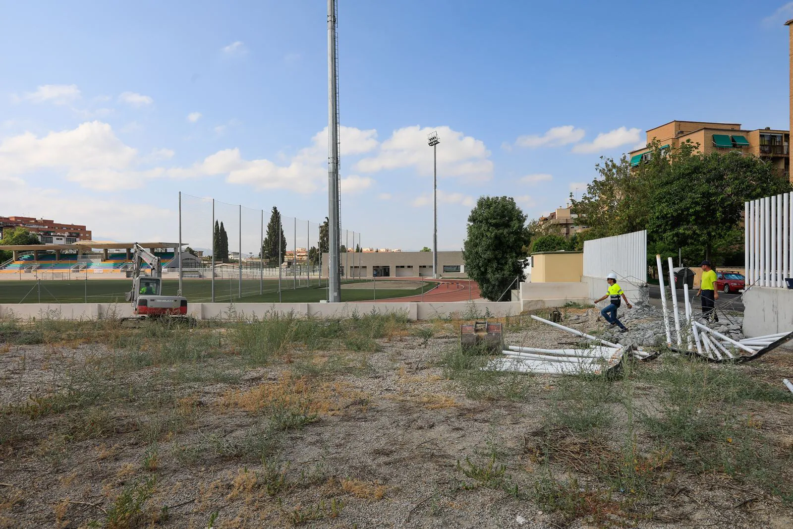 Comienzan las obras de remodelación del recinto 