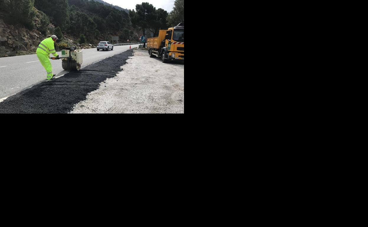 Estas son las carreteras en la provincia de Granada que van a lucir como nuevas