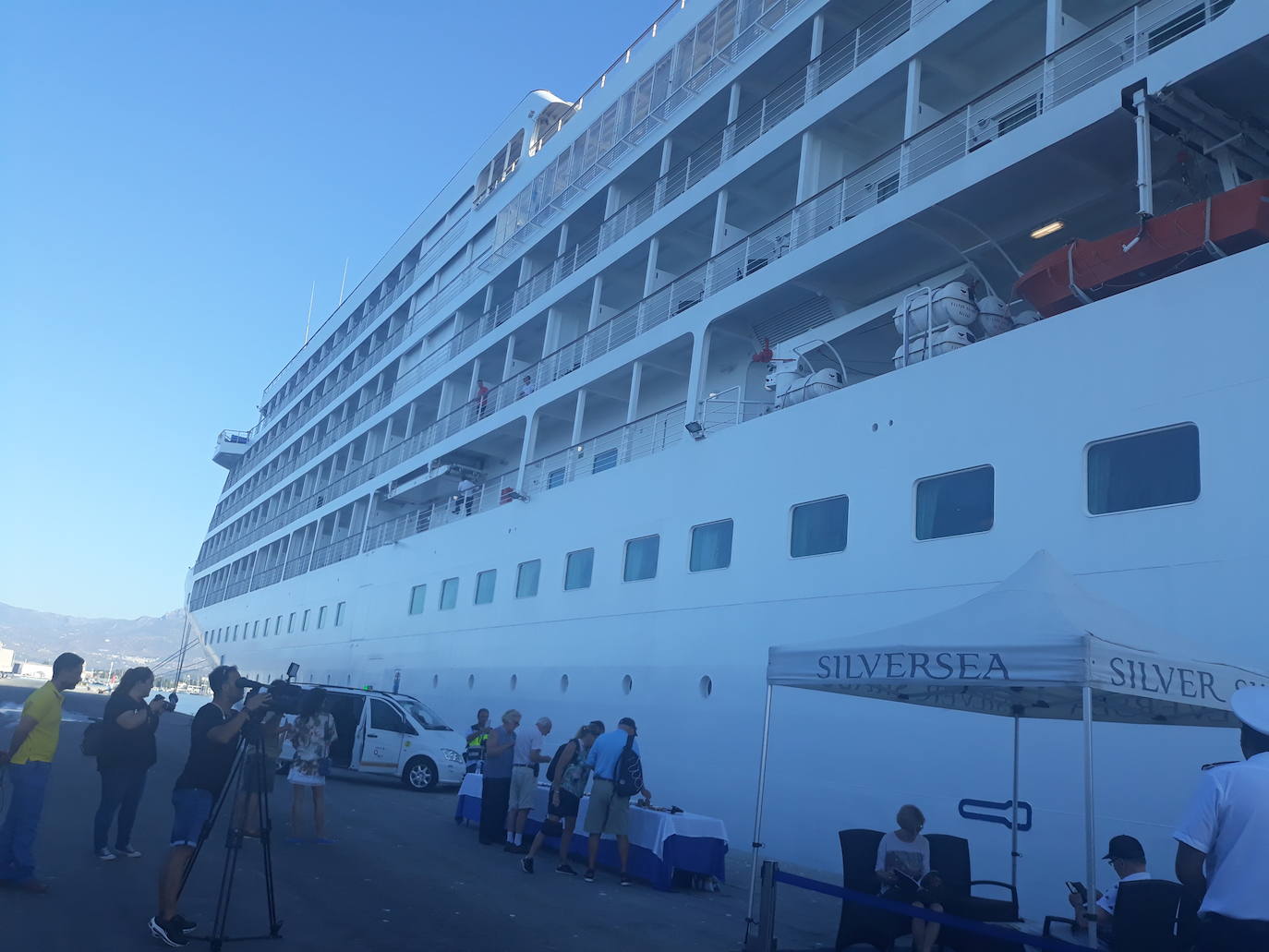 Fotos: Así es el Silver Shadow, el crucero de lujo que está en Motril