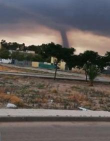 Imagen secundaria 2 - Gota fría en Andalucía | Varios tornados y lluvias fuertes sorprenden a Campillos