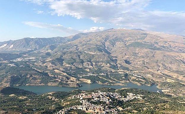 Ruta de las fuentes y la Atalaya de Cónchar, en el Valle de Lecrín