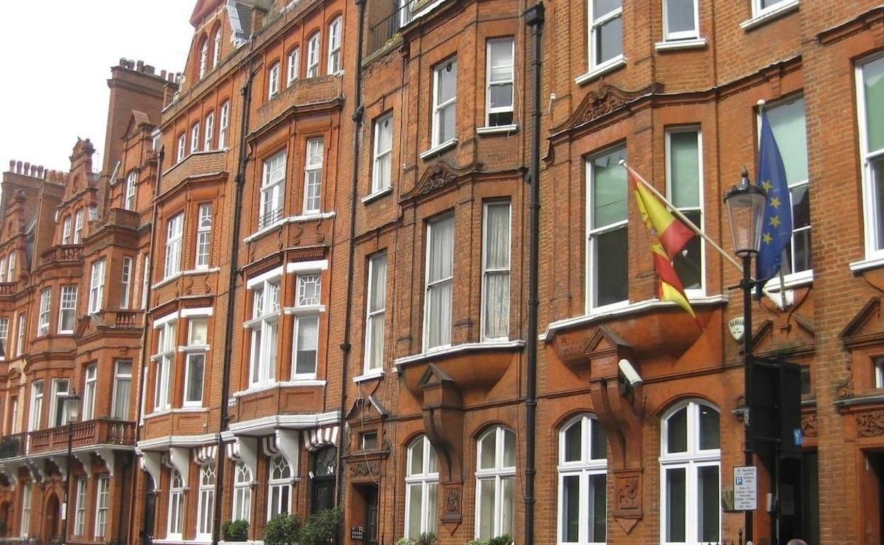 Embajada de España en Londres. 