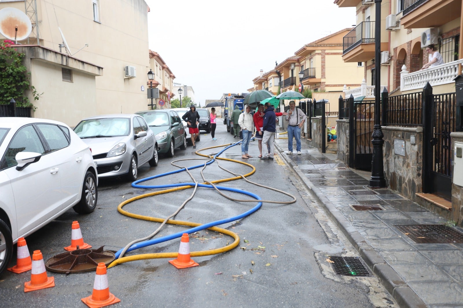 Fotos: Una gran tormenta inunda Granada y deja más de 150 incidencias