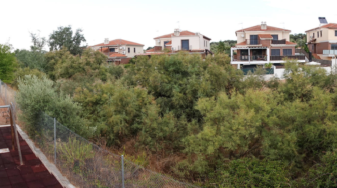 Rambla en la urbanización Balcones del Aire de Albolote. 
