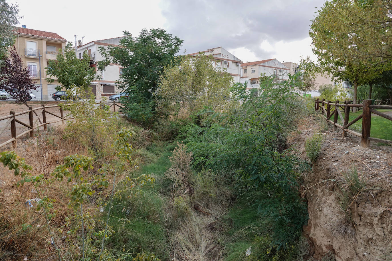 Cañada Honda, en Las Gabias, junto a Casas. 