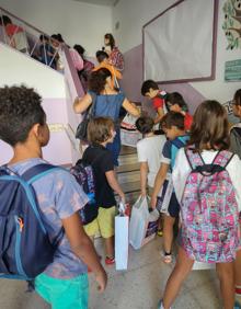 Imagen secundaria 2 - Con la vuelta al cole regresa el tráfico, el ruido en los pasillos y el jaleo en los patios. 