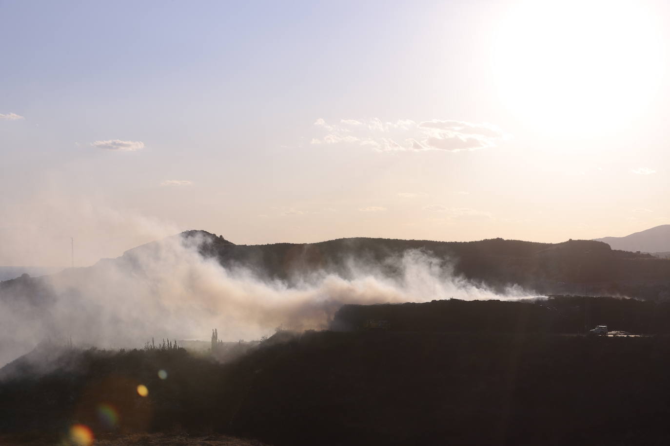 Diputación abrió las instalaciones a la recepción de materiales el 2 de septiembre tras el primer incendio