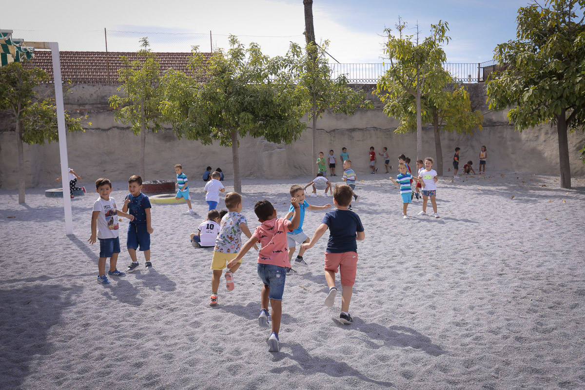 Miles de pequeños de la capital y la provincia han regresado este martes a las aulas para el curso académico 2019/2020 