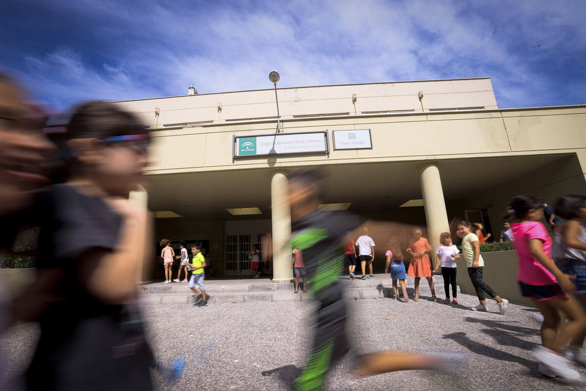 Miles de pequeños de la capital y la provincia han regresado este martes a las aulas para el curso académico 2019/2020 
