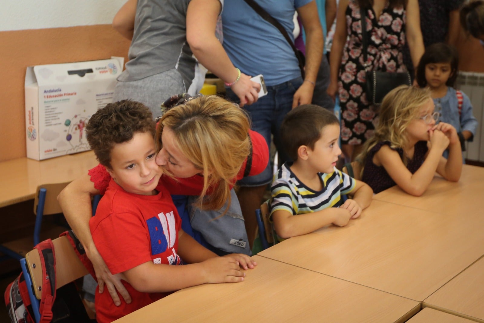 Miles de pequeños de la capital y la provincia han regresado este martes a las aulas para el curso académico 2019/2020 