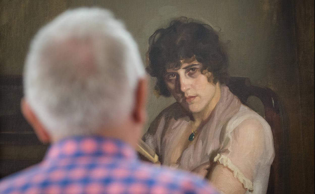 'Soledad', obra de José María López Mezquita expuesta en Londres, Nueva York y Buenos Aires, se puede observar ahora en Granada.