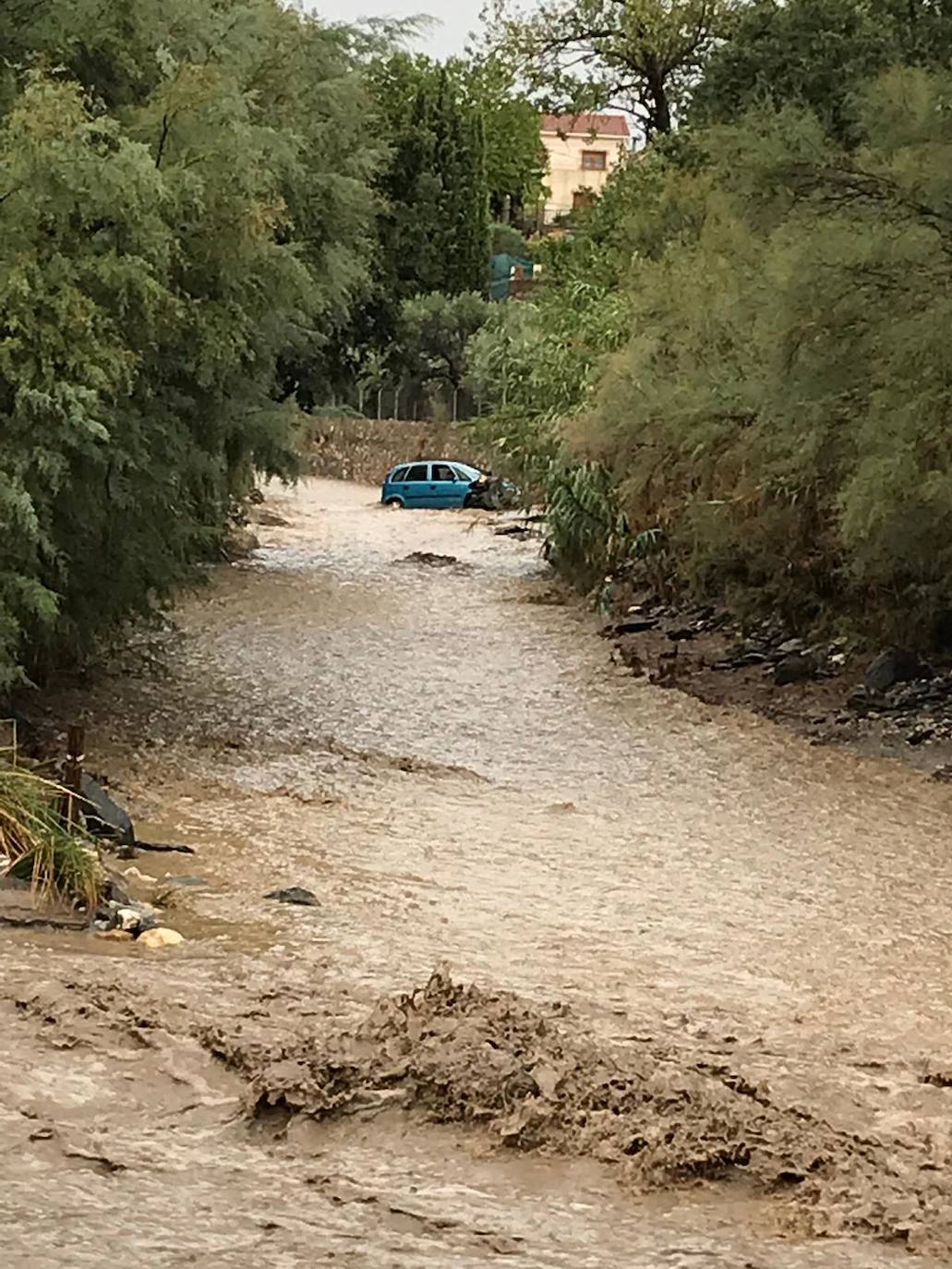 Efectos del temporal en Almanzora