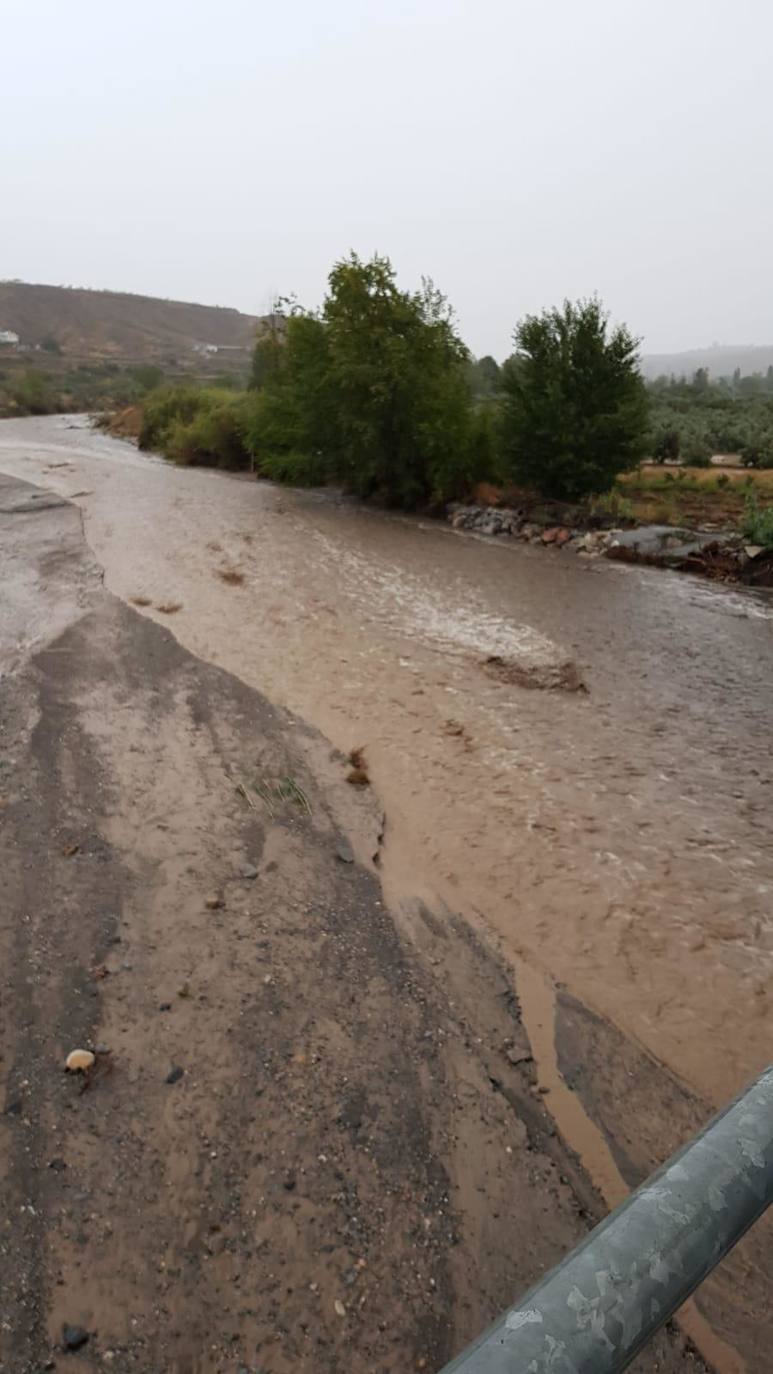 Efectos del temporal en Almanzora