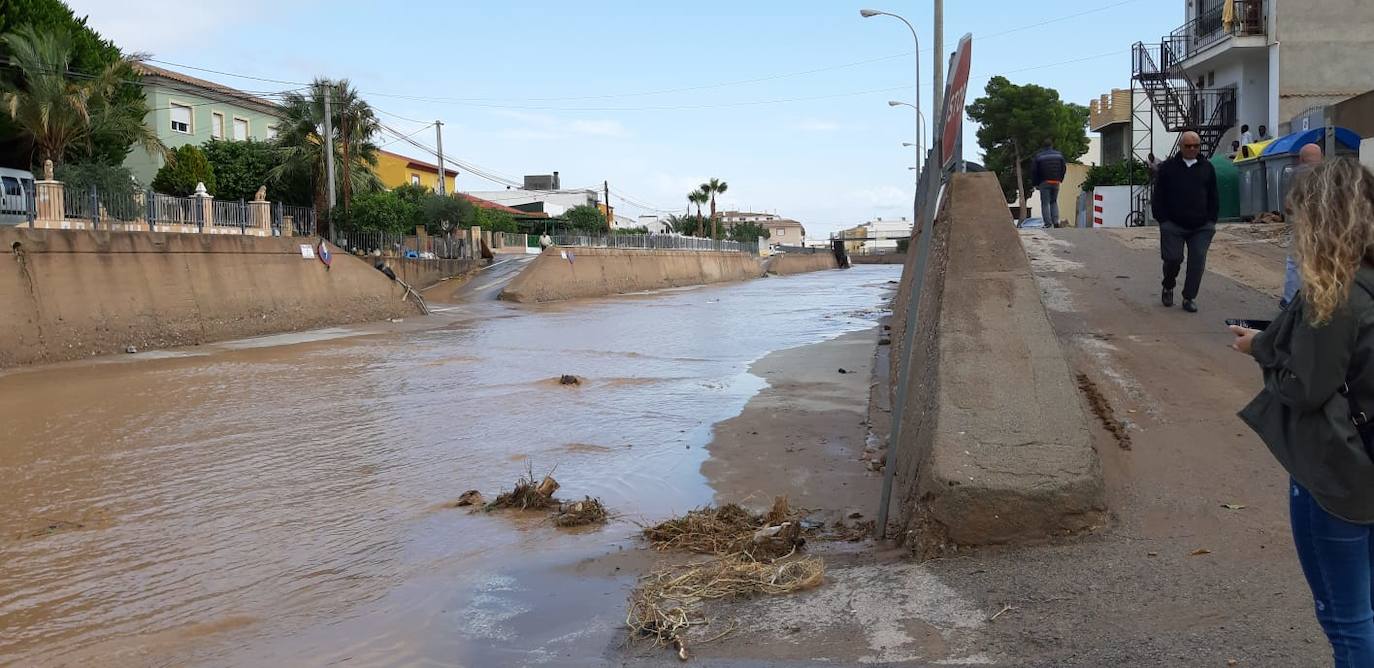 El temporal en Almería deja numerosos incidentes