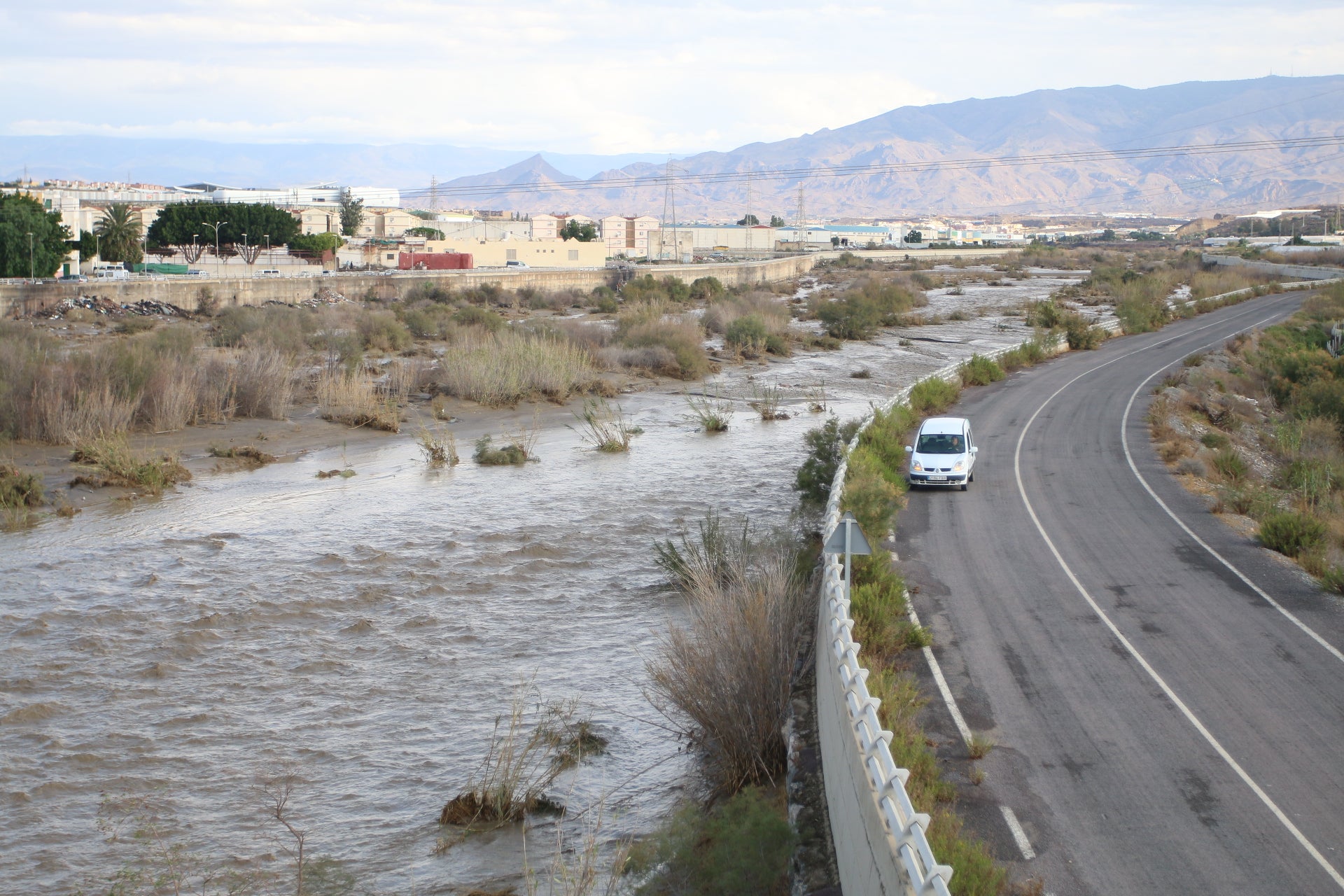 El temporal en Almería deja numerosos incidentes