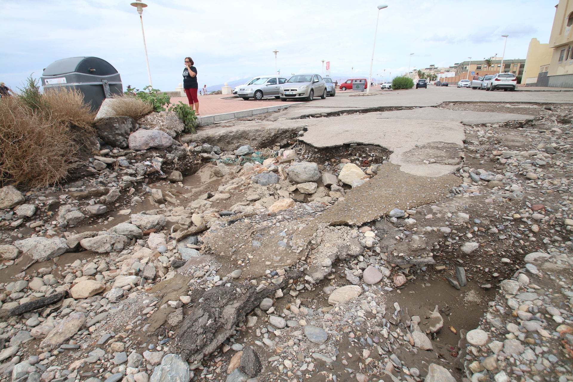 El temporal en Almería deja numerosos incidentes