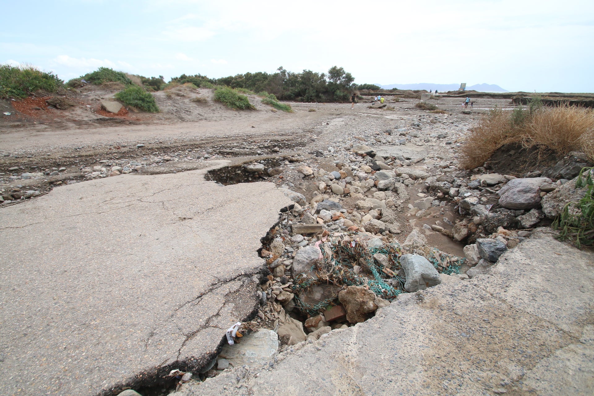 El temporal en Almería deja numerosos incidentes