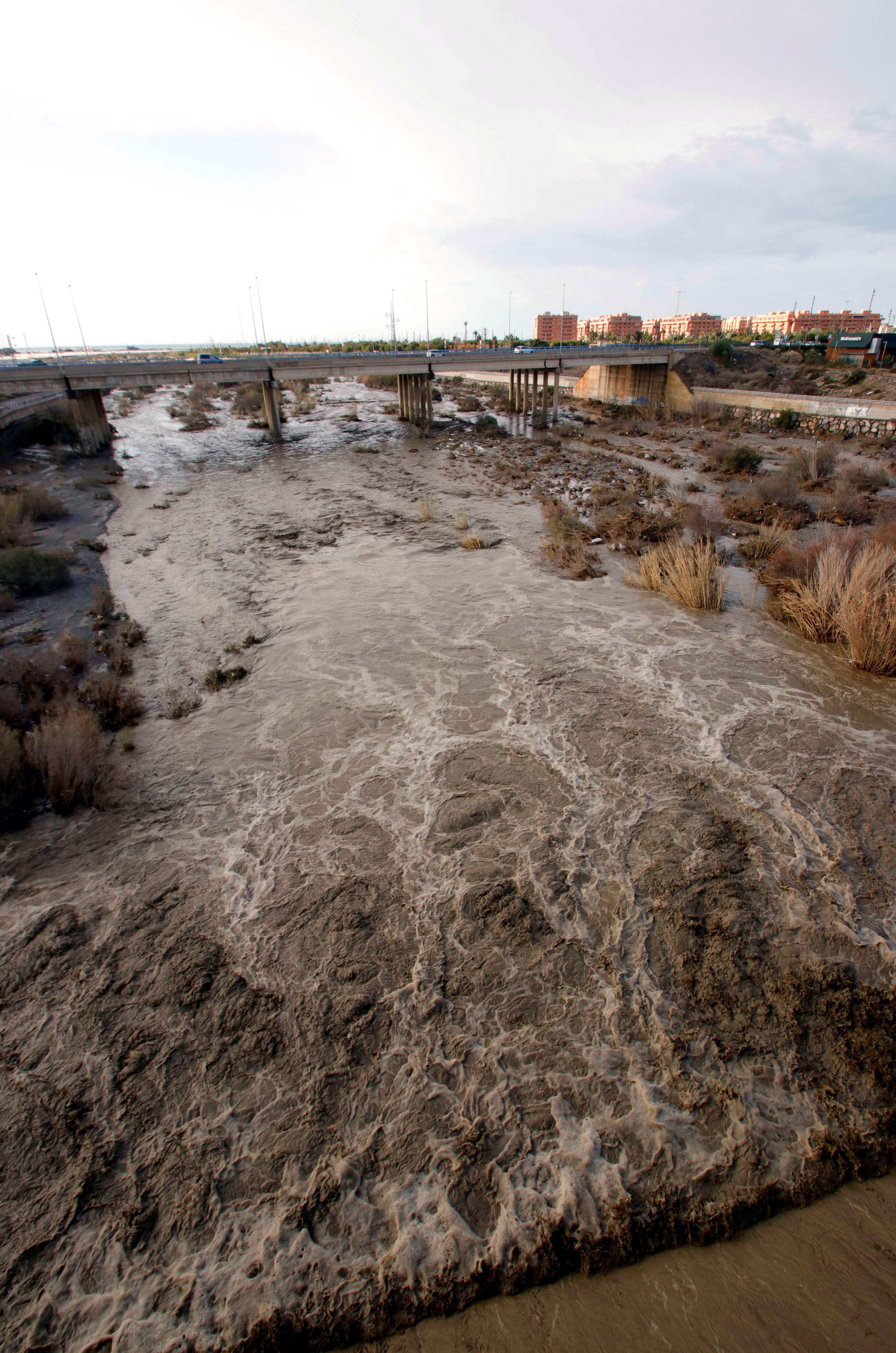 El temporal en Almería deja numerosos incidentes