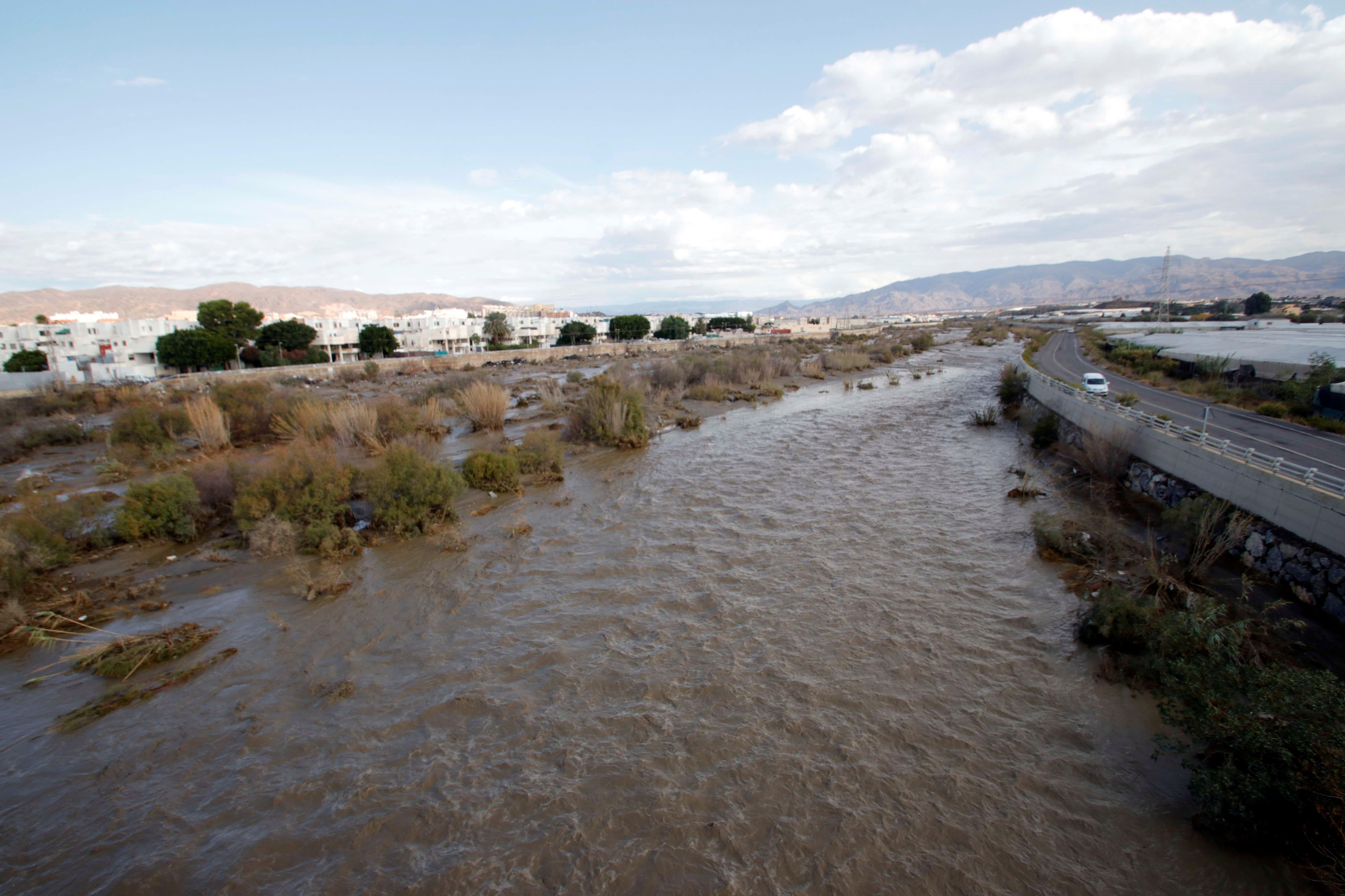 El temporal en Almería deja numerosos incidentes