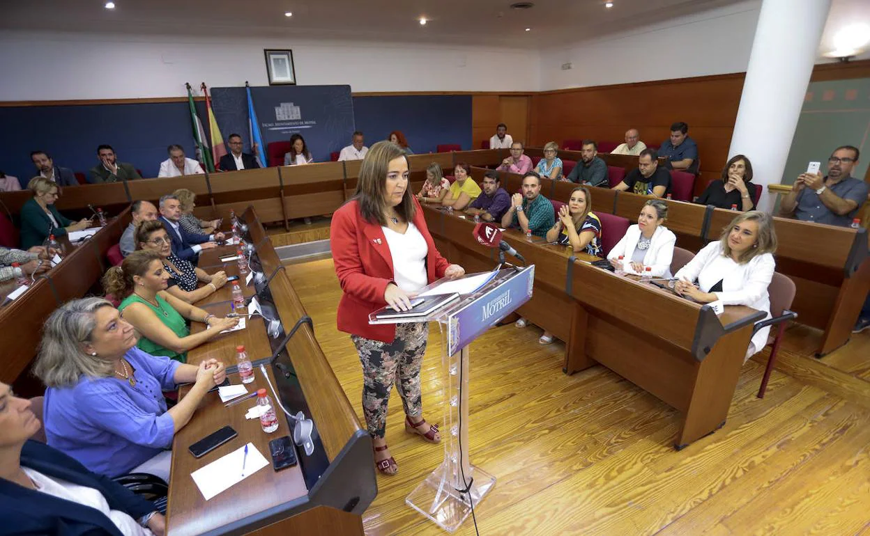 María José Sánchez jura su cargo como presidenta de la Mancomunidad de la Costa Tropical.