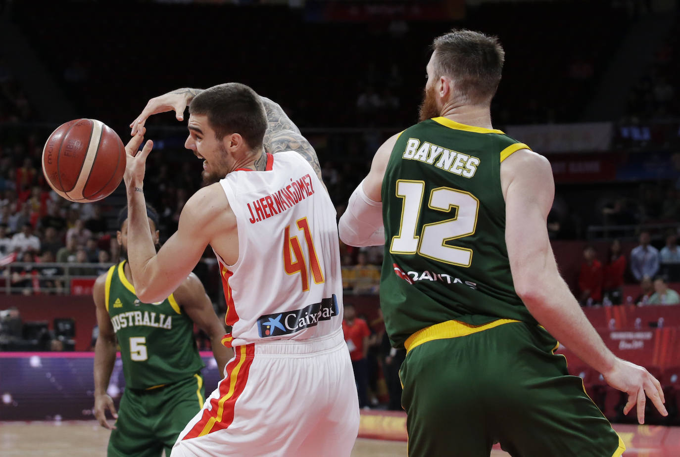 España-Australia, las mejores imágenes de la semifinal del Mundial